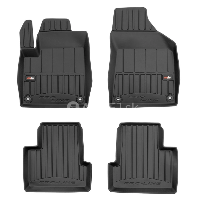 Gumenné autokoberce pre Jeep Cherokee V SUV 2013-2023 AutoFrogum 3D427037
