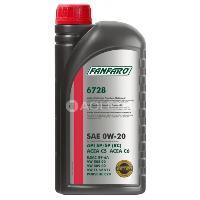 Fanfaro 6728 VW 508/509 0W-20 1L