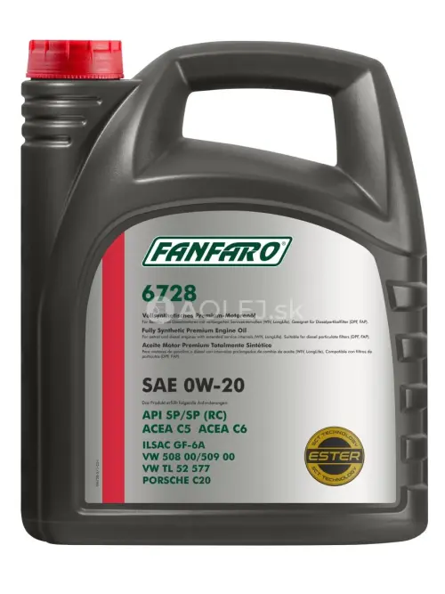 Fanfaro 6728 VW 508/509 0W-20 5L