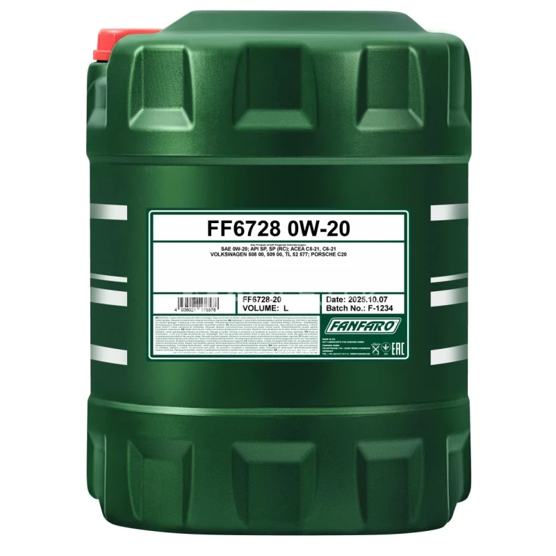 Fanfaro 6728 VW 508/509 0W-20 20L