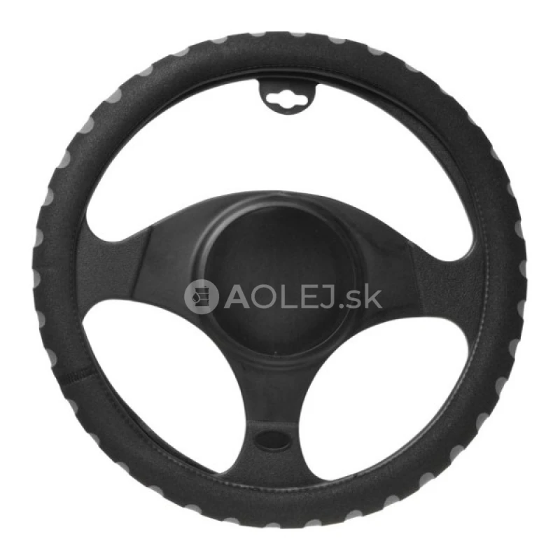 Automax Poťah volantu &scaron;port siv&yacute; 37-39cm