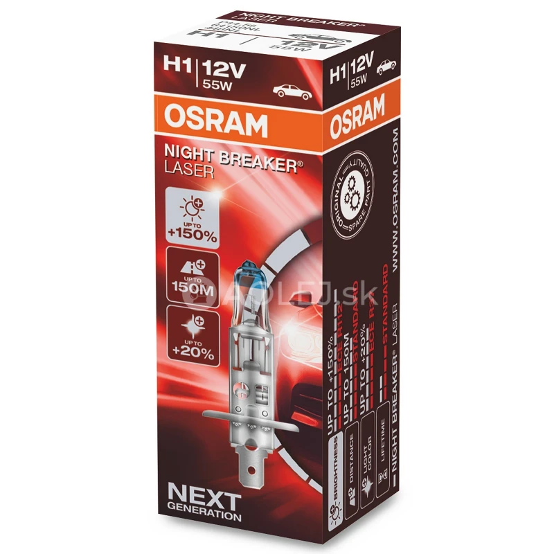 Osram H1 12V 55W P14,5s Night Breaker Laser