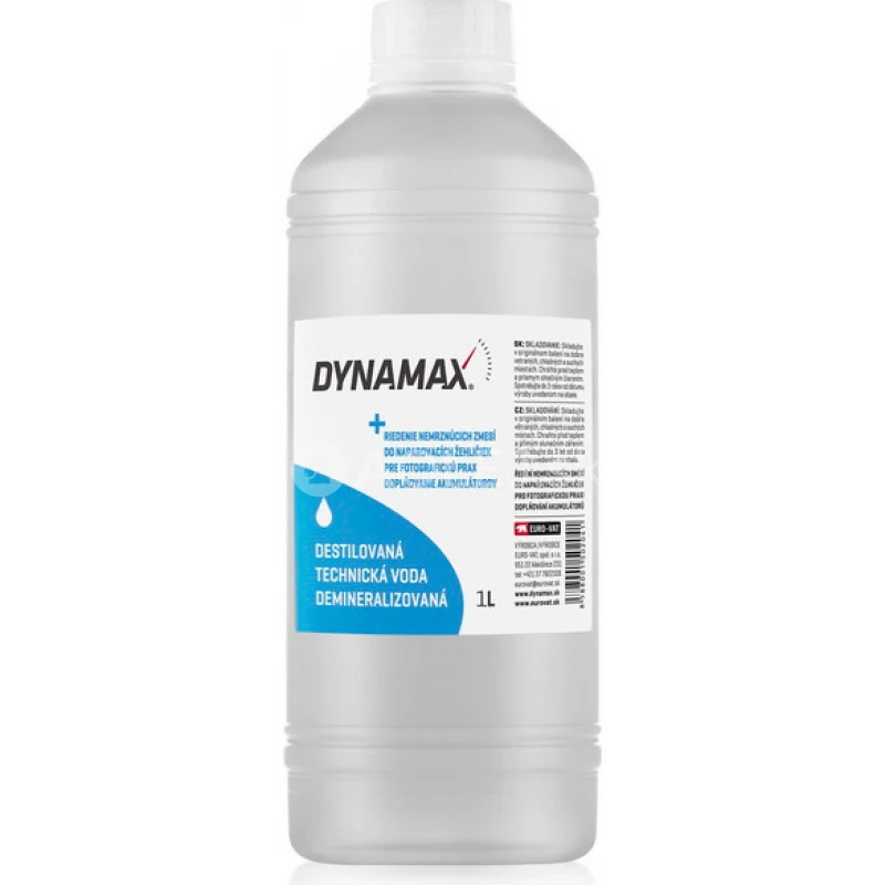 Dynamax Destilovan&aacute; voda 1L