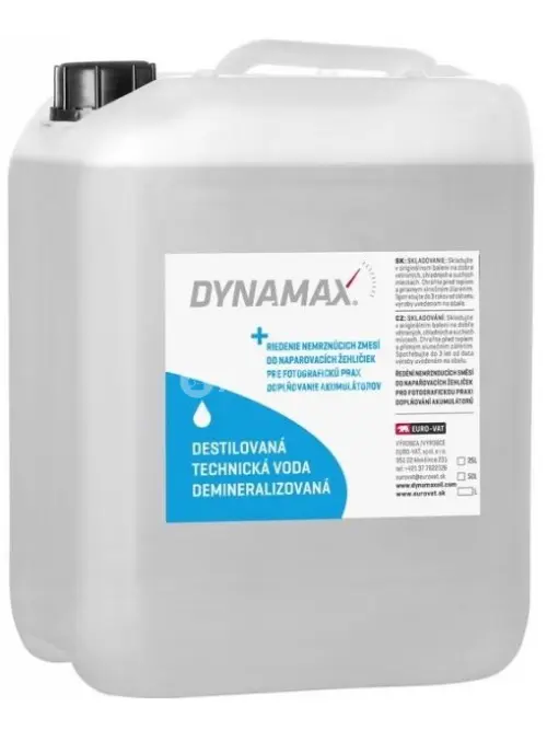 Dynamax Destilovan&aacute; voda 10L