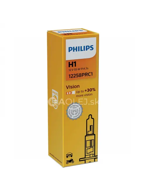 Philips Vision +30% H1 12V 55W P14,4s