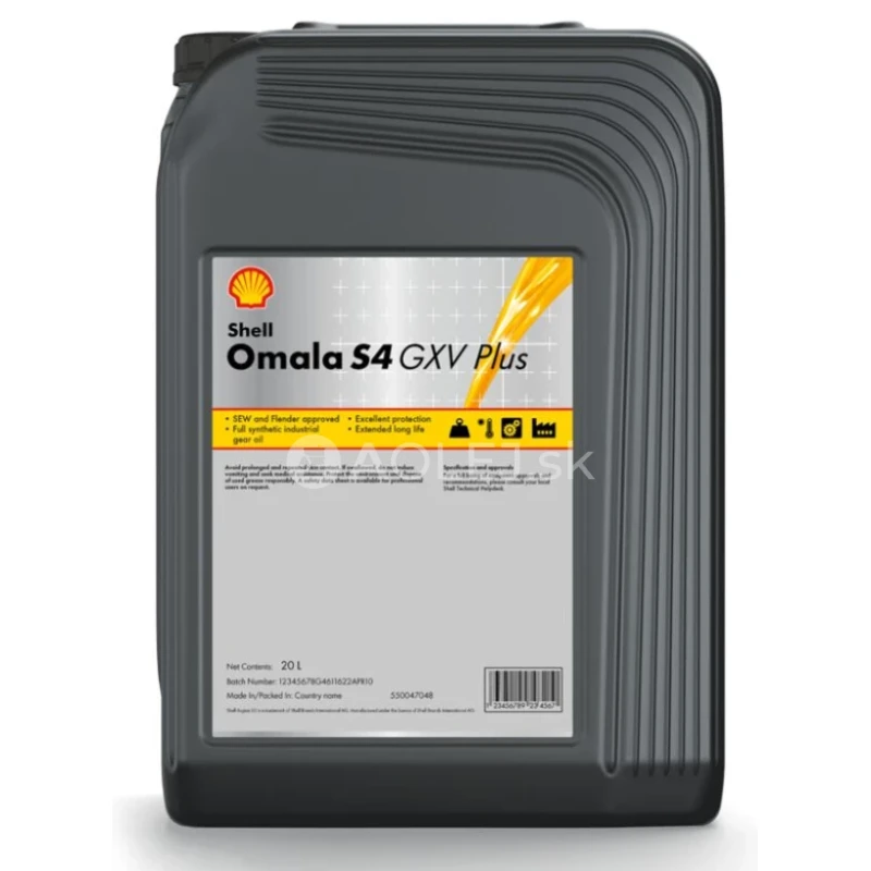 Shell Omala S4 GXV Plus 320 20L