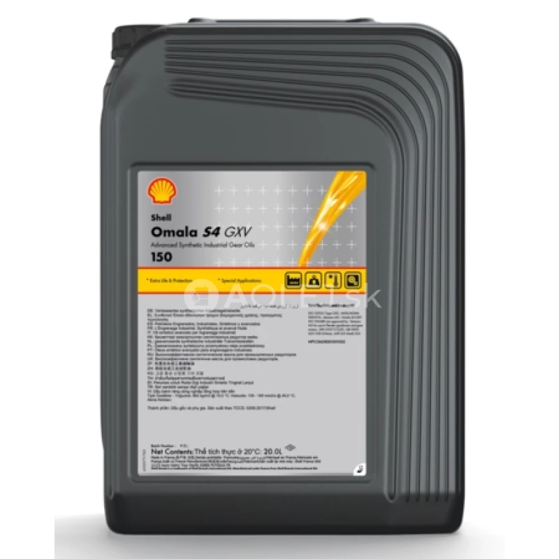 Shell Omala S4 GXV Plus 150 20L