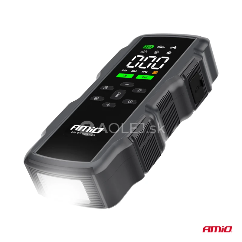 &Scaron;tartovac&iacute; zdroj 4v1, 12V 17Ah 900A 4in1 AMiO-05126