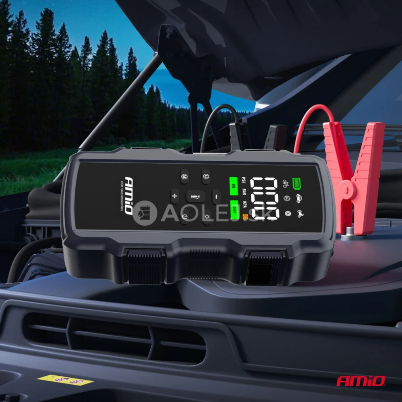 &Scaron;tartovac&iacute; zdroj 4v1, 12V 17Ah 900A 4in1 AMiO-05126