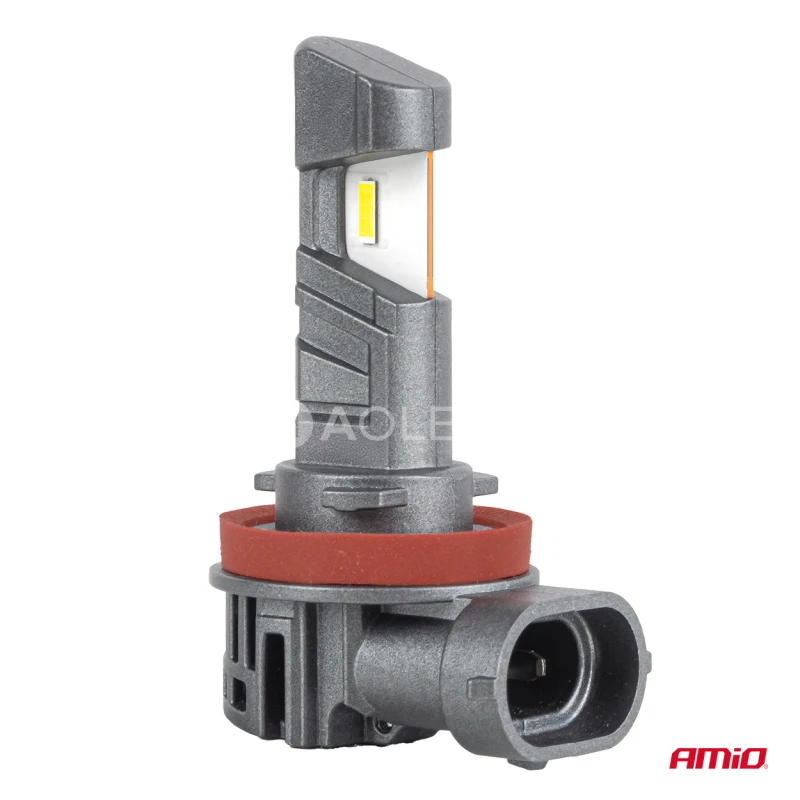 LEDr žiarovky s cestnou homologiz&aacute;ciou R37 E-MARK H11 PnP FAN 18W AMiO-05120