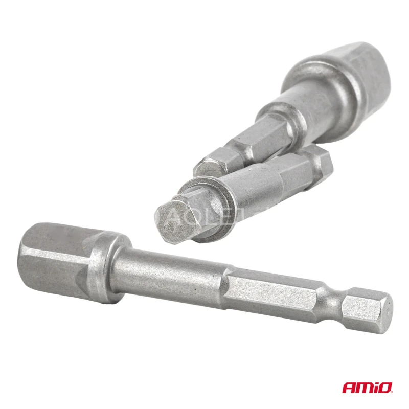 Sada n&aacute;strčn&yacute;ch kľ&uacute;čov a bitov, 3-dielna, 1/4&ldquo;, 3/8&ldquo;, 1/2&ldquo; AMIO-04933