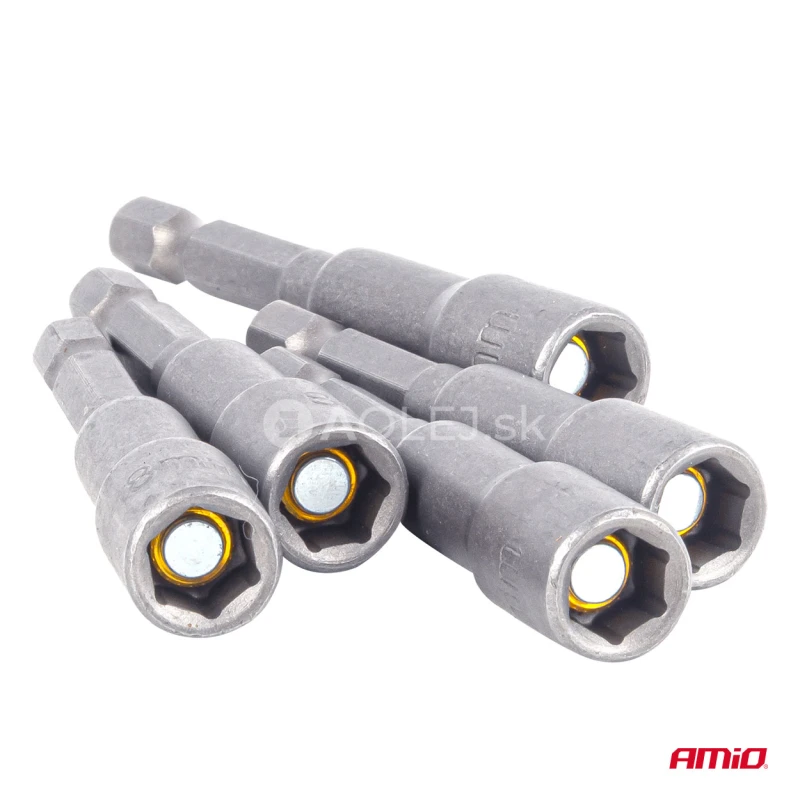 Sada magnetických nástrčných kľúčov 5ks 8×65mm AMiO-04938