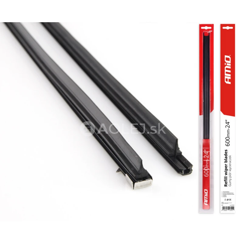 Amio Gumička stierača s li&scaron;tou 600mm 2ks