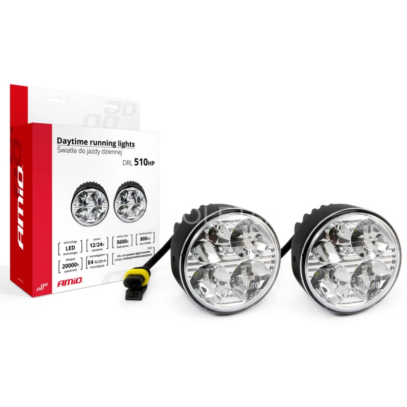 Amio Svetl&aacute; pre denn&eacute; svietenie DRL 510HP