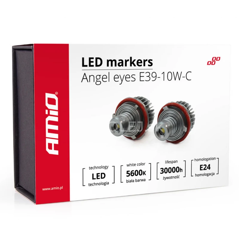 Amio LED markers Angel Eyes E39-10W-C