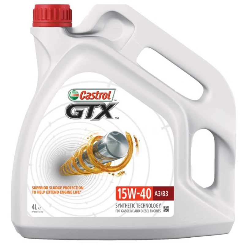 Castrol GTX 15W-40 A3/B3 4L