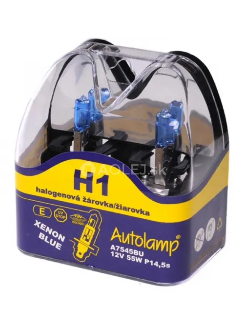 Autolamp H1 12V 55W P14,5s Xenon Blue 2ks