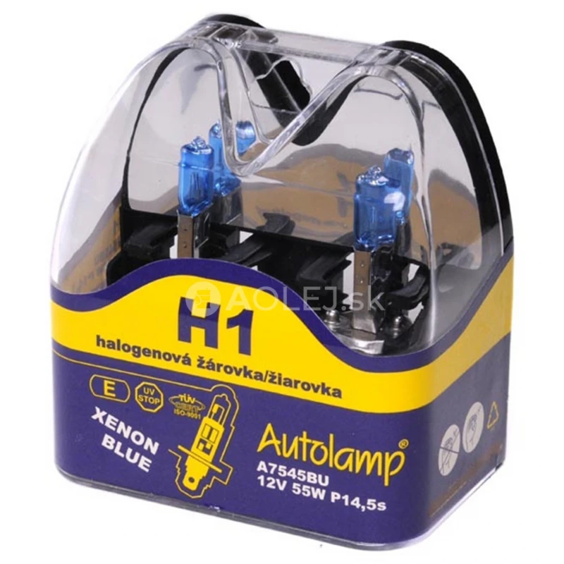 Autolamp H1 12V 55W P14,5s Xenon Blue 2ks