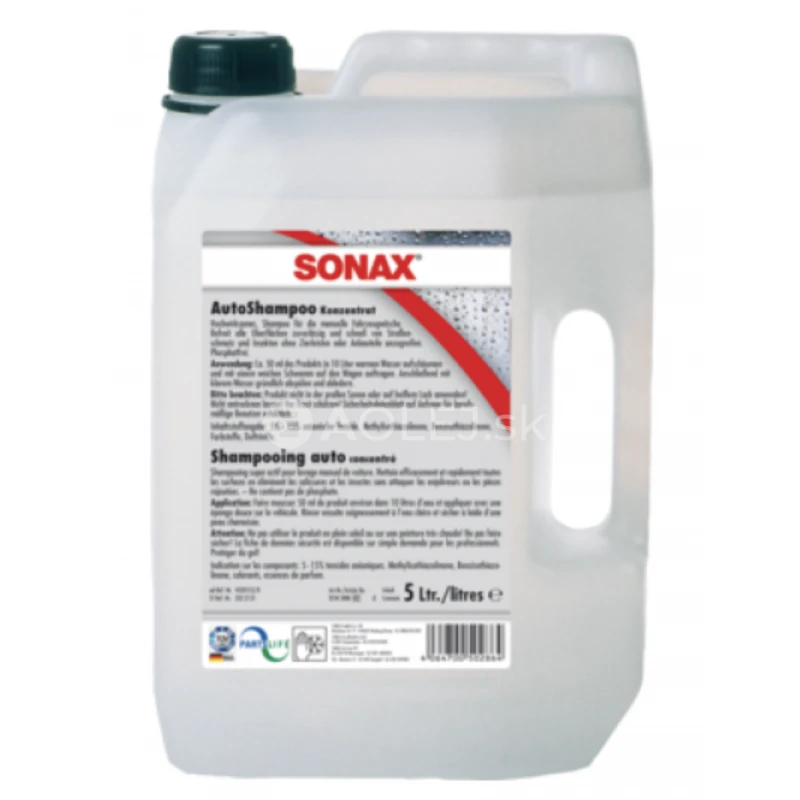 Sonax Auto&scaron;amp&oacute;n koncentr&aacute;t 5L