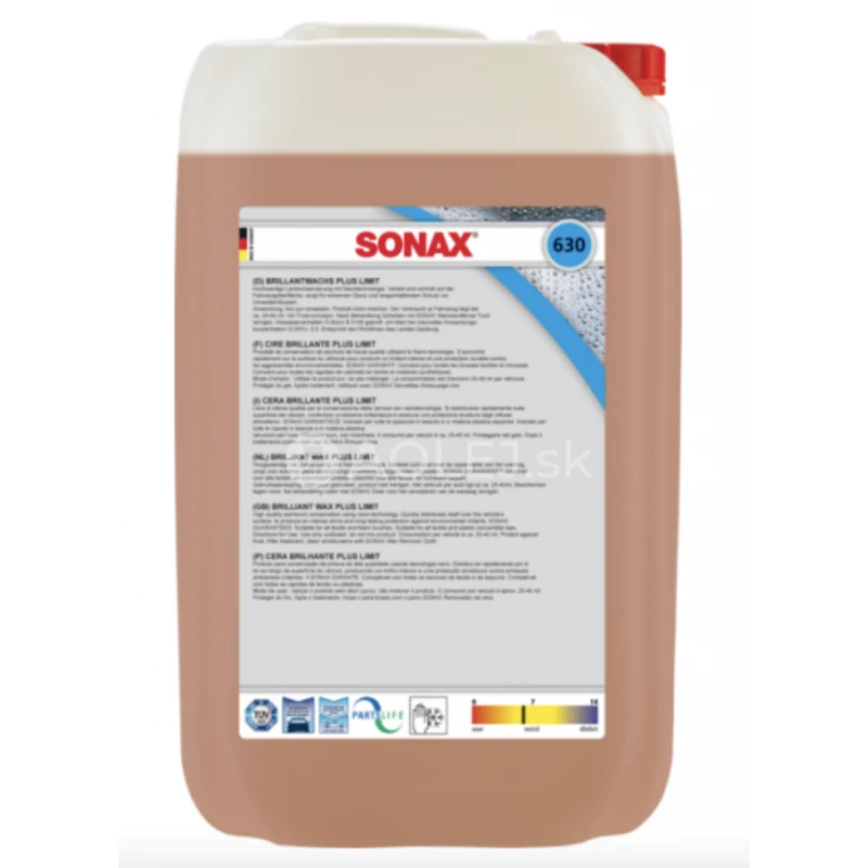 Sonax Limit Konzervačn&yacute; vosk Plus 25L