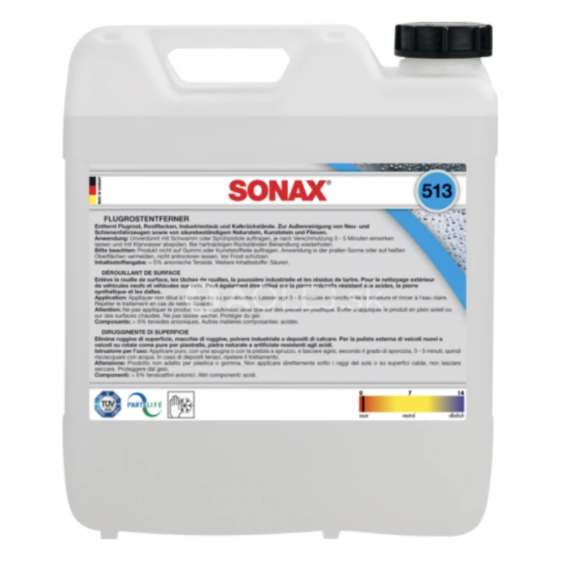 Sonax Odstraňovač vzdu&scaron;nej kor&oacute;zie - odvoskovač 10L