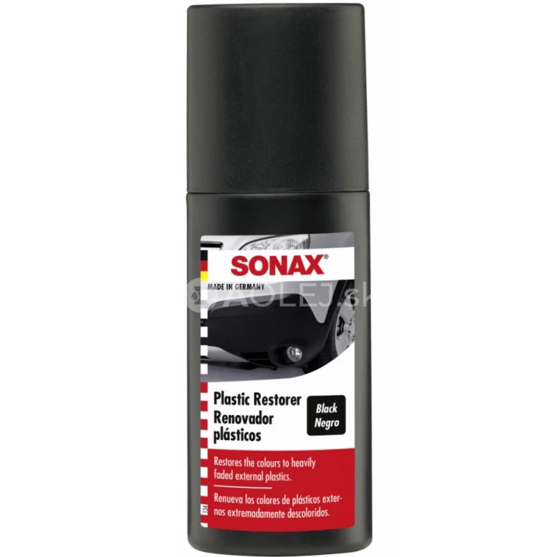 Sonax Obnovovač plastov - čierny 100ml