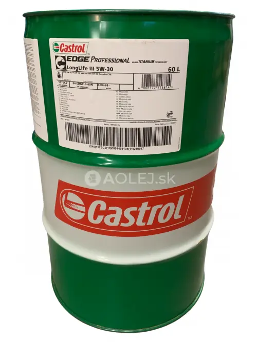 Castrol Edge Professional LongLife III 5W-30 60L