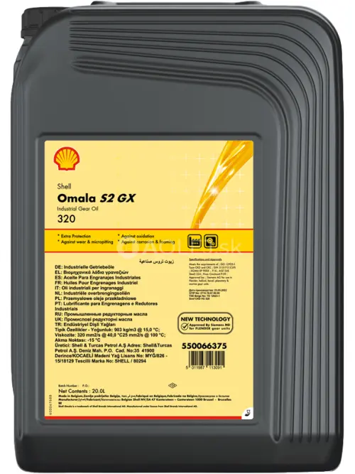 Shell Omala S2 GX 320 20L