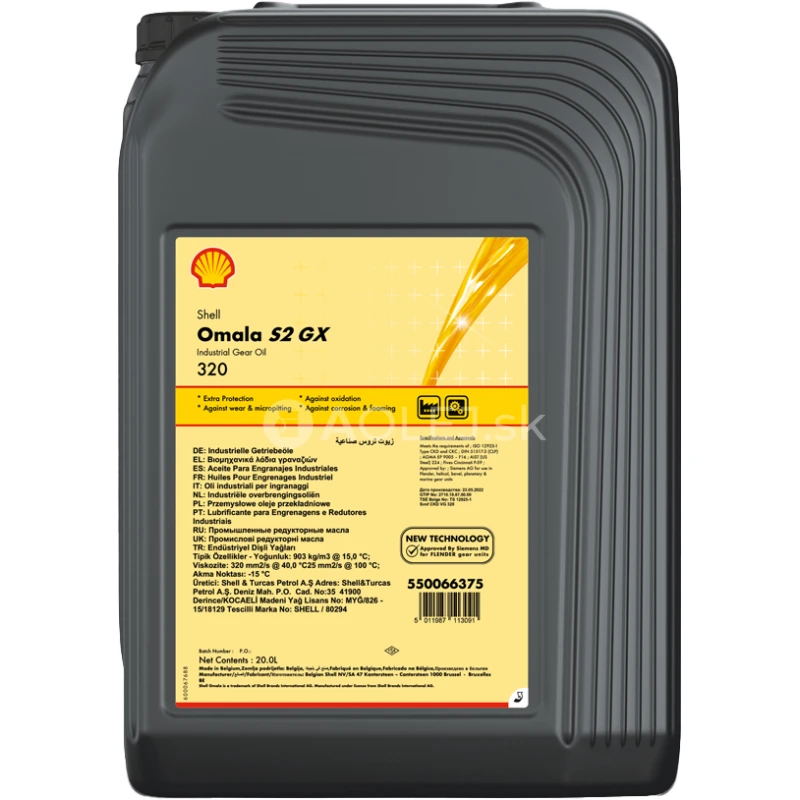 Shell Omala S2 GX 320 20L
