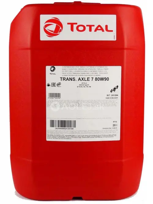 Total Traxium Axle 7 80W-90 20L