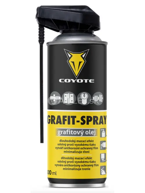 Coyote Grafit spray /grafitov&eacute; mazivo/ 400ml