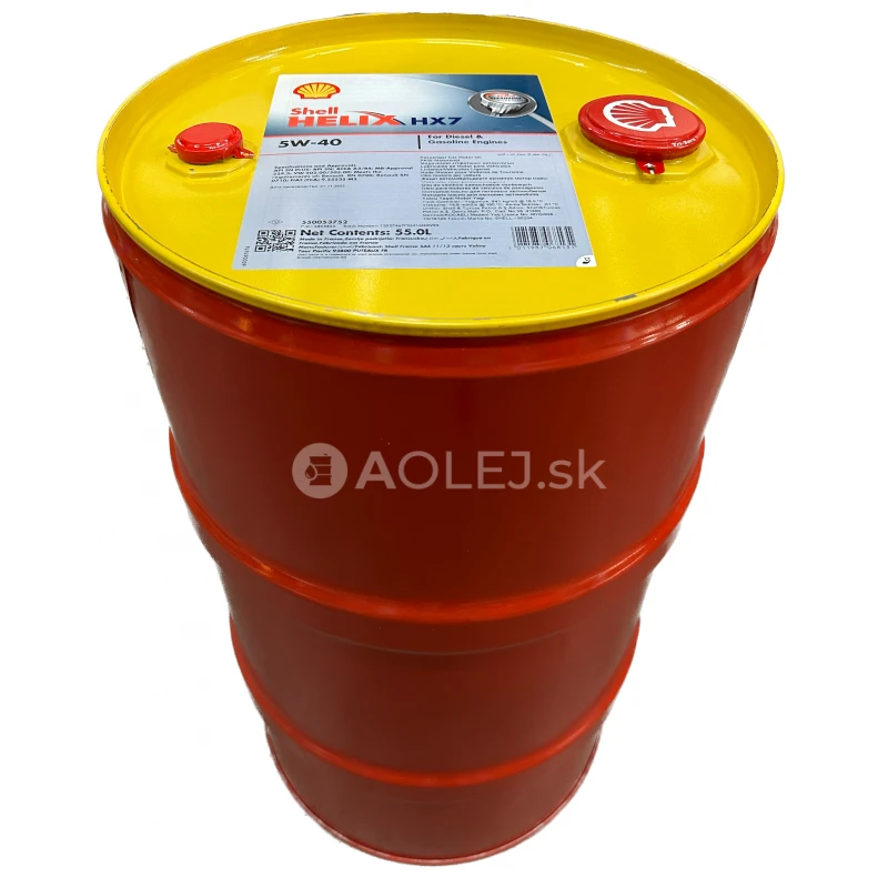 Shell Helix HX7 5W-40 55L