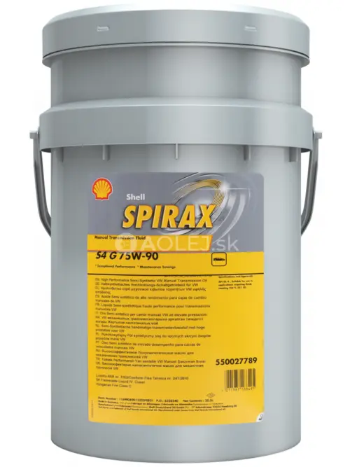 Shell Spirax S4 G 75W-90 20L
