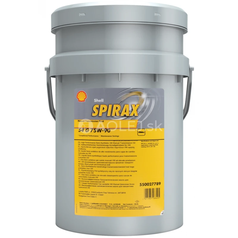 Shell Spirax S4 G 75W-90 20L