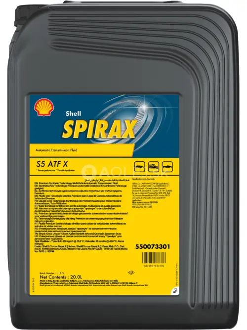 Shell Spirax S5 ATF X 20L