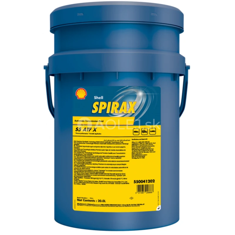 Shell Spirax S5 ATF X 20L