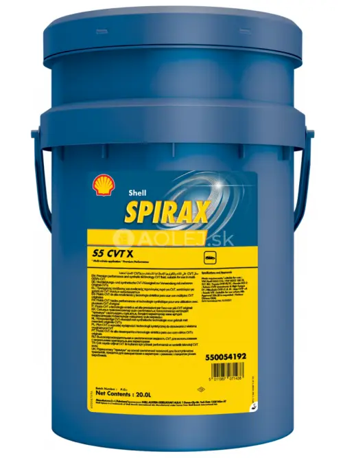 Shell Spirax S5 CVT X 20L