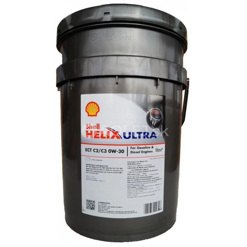 Shell Helix Ultra ECT C2/C3 0W-30 20L