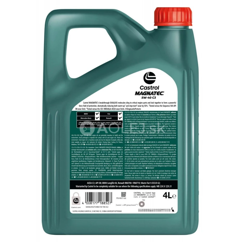 Castrol Magnatec 5W-40 C3 4L