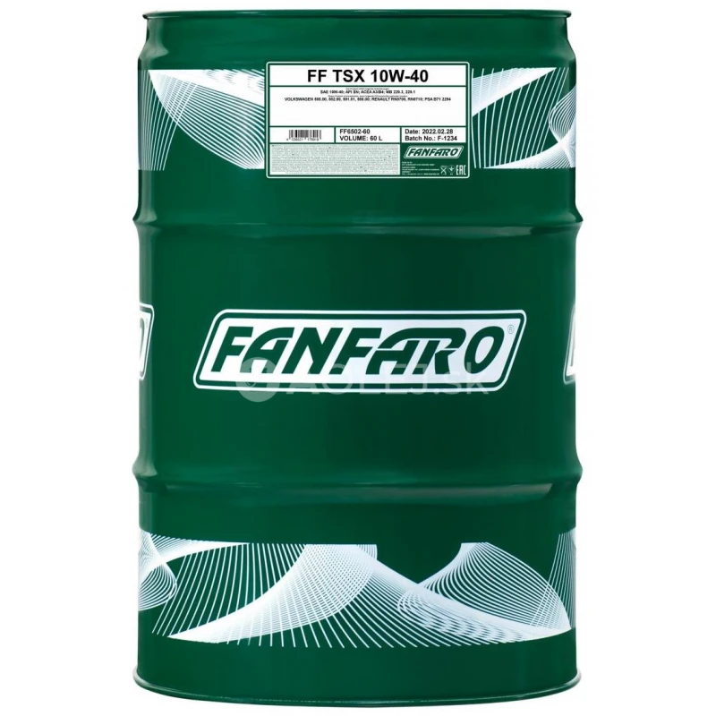 Fanfaro TSX 10W-40 60L
