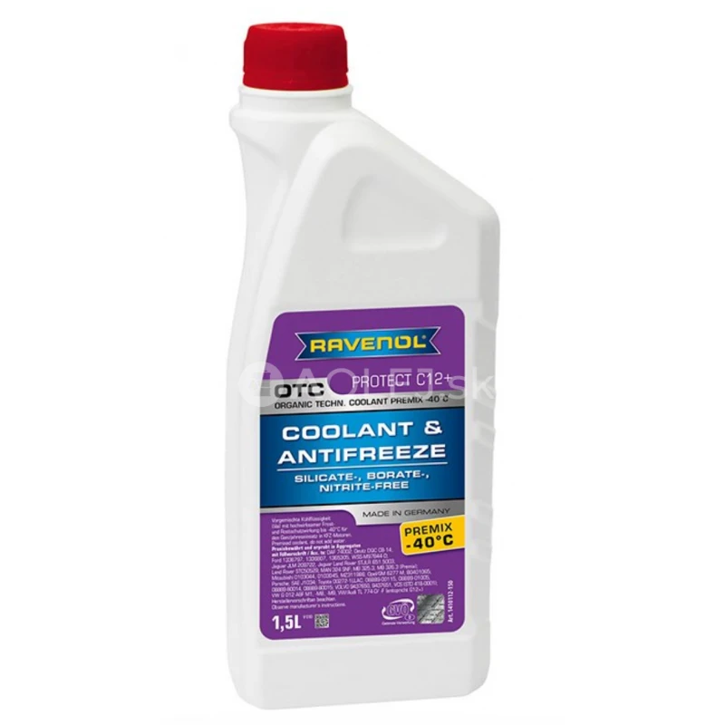 Ravenol OTC Organic Technology Coolant Premix /G12/ 1,5L