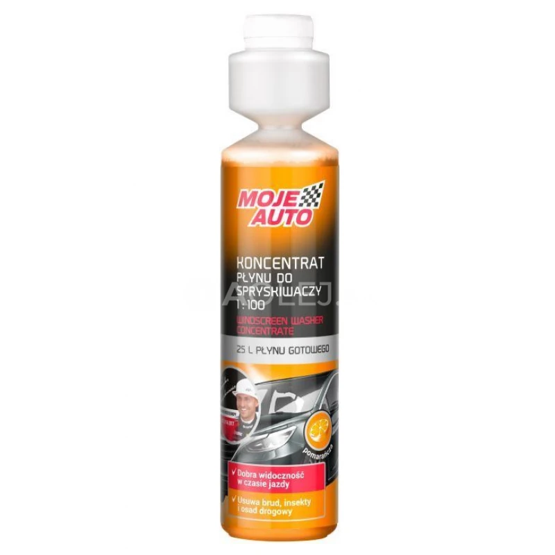 Moje Auto Koncentr&aacute;t do ostrekovačov - pomaranč 1:100 250ml