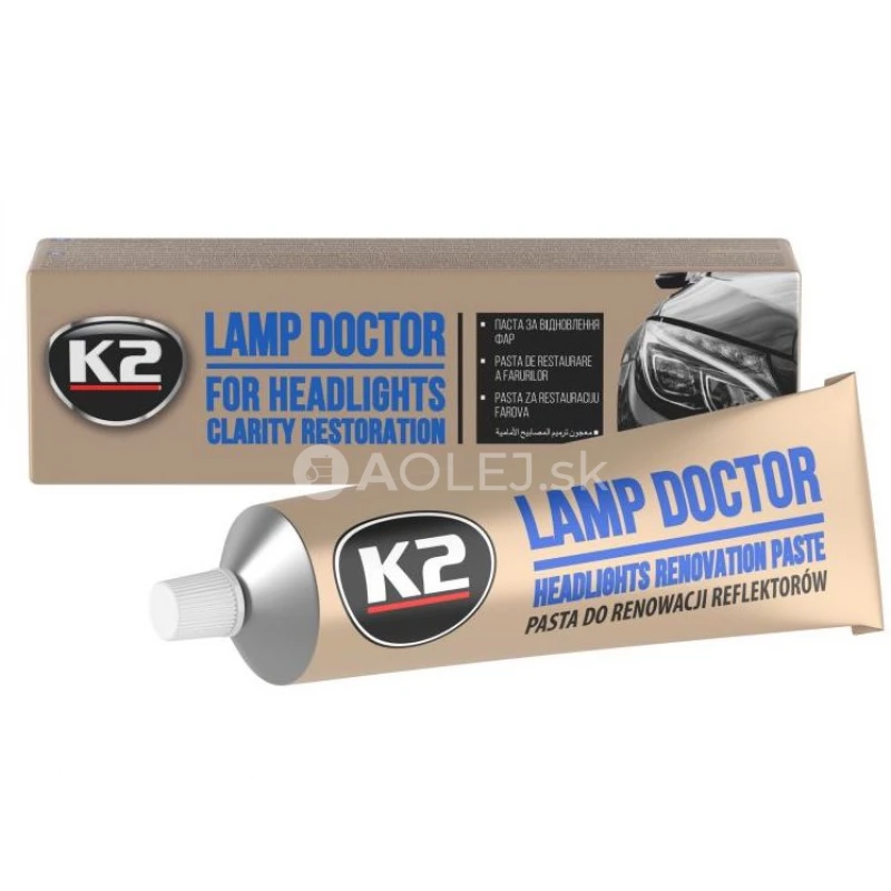 K2 Lamp doctor /pasta na renov&aacute;ciu svetlometov/ 60g