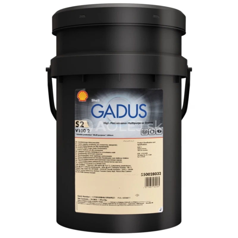 Shell Gadus S2 V100 2 18kg