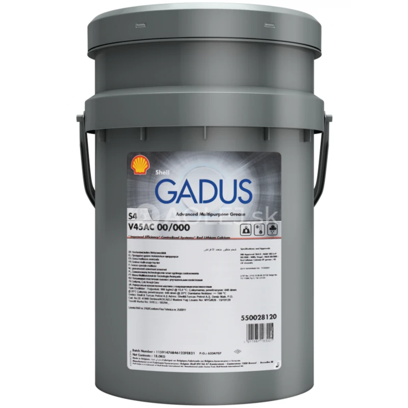 Shell Gadus S4 V45AC 00/000 18kg
