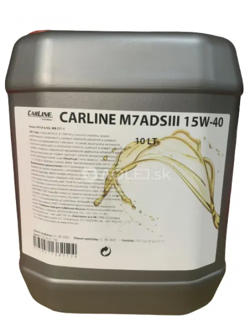 Carline M7ADSIII 15W-40 10L