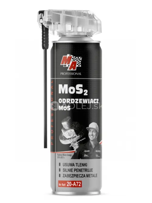 Moje Auto Odhrdzovač s aplikátorom MoS2 250ml