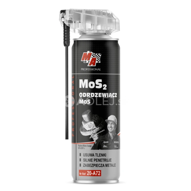 Moje Auto Odhrdzovač s aplik&aacute;torom MoS2 250ml