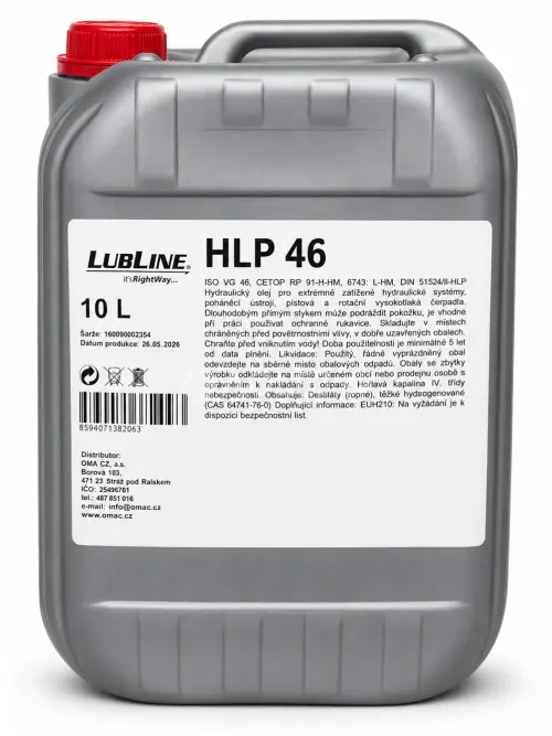 Hydraulick&yacute; olej Carline HLP 46 10L