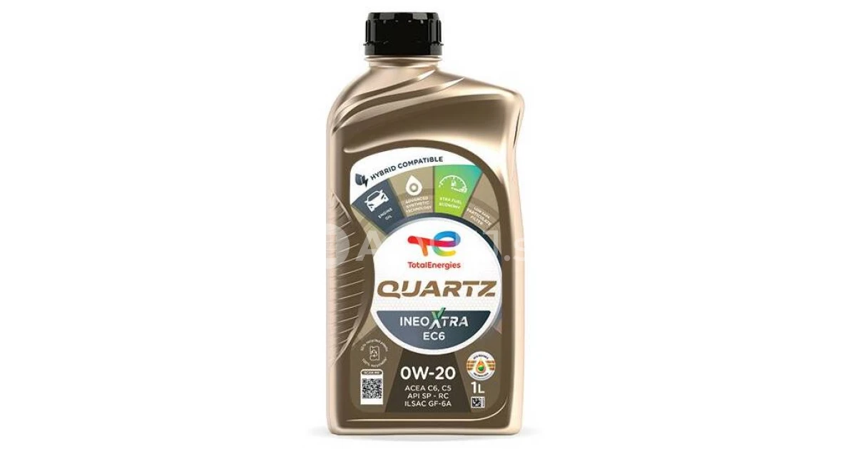 Total Quartz Ineo Xtra EC6 0W-20 1L | AOLEJ.sk - Oleje, mazivá